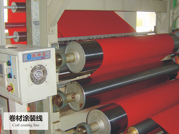 Quality Grass green /computer white Coil coating line for sale