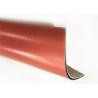 China Red Color 5.5mm Semi Matt Pvc Vinyl Flooring Planks factory