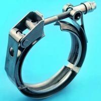 Quality Turbo Downpipe 3 Inch Stainless V Band Clamp Male Female Mild Steel Flange for sale