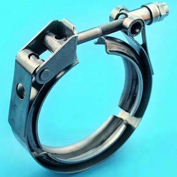 Quality Turbo Downpipe 3 Inch Stainless V Band Clamp Male Female Mild Steel Flange for sale