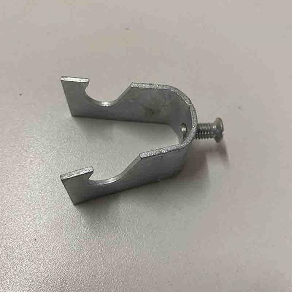 Quality Durable Powder Coated Metal Conduit Straps Electrical Pipe Clamp Antirust for sale