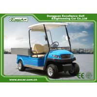China Blue M1H2 Electric Utility Carts Transport Golf Utility Cart With Graziano Axle for sale