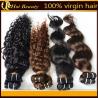 China Deep Wave Indian Non Remy Human Hair Weaving Nautral Color OEM ODM factory