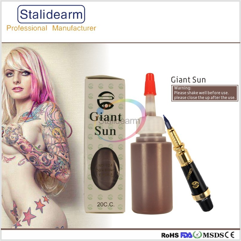 China Good Quality Giant Sun Tattoo Ink/Pigment for sale