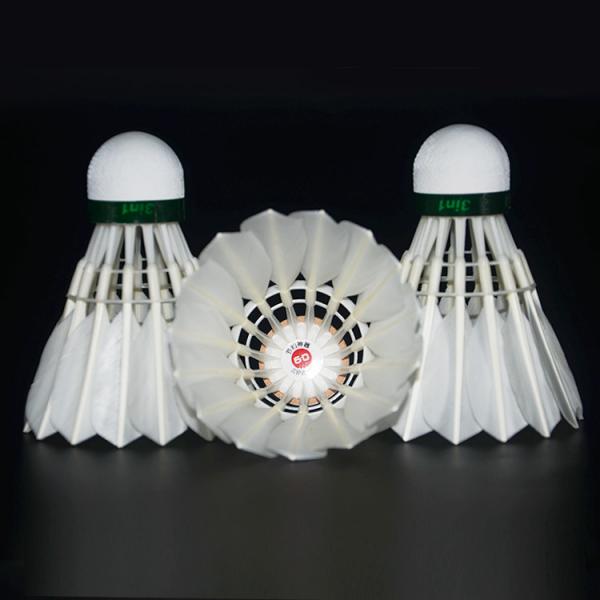 Quality Class A Duck Feather Shuttlecock 3in1 PU Cork For Sport Training for sale