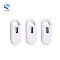 China USB RFID Mini Microchip Scanner For Pet Reading With Rechargeable Lithium Battery factory