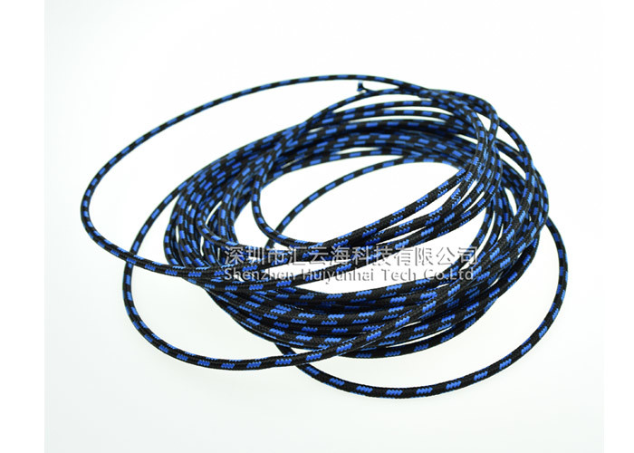 China Expanding Braided Sleeving Cotton Material  , Cotton Wire Sleeve With Excellent Softness factory