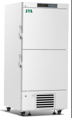 Quality 528L Capacity Two Chambers Laboratory Upright Freezer Fridge -25 Degree With Two Solid Door for sale