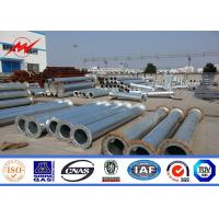 China Lattice Welded Steel Tubular Pole With Conductors 15m Q345 Hot Dip Galvanized Tubular factory