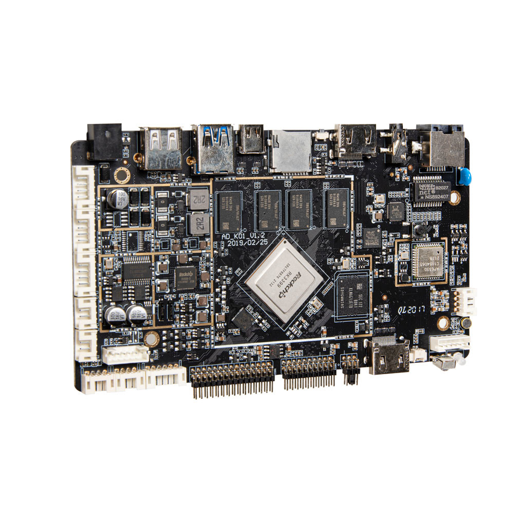 China Rockchip RK3399 Hexa-Core Android Embedded Board With Mali-T860MP4 GPU And Optional POE factory