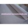 China Bright Raw Edge Stainless Steel Woven Wire Mesh With Mesh 1 - 200 For Filter factory