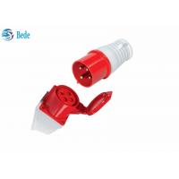 Quality 16A 4pin Industrial Socket/Plug Waterproof Male Female Connectors 380-415V for sale