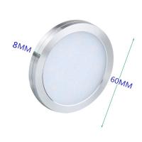 China LED Puck Under Kitchen Cabinet LED Lights Cabinet Interiors Wall Light DC12V 2.5W factory