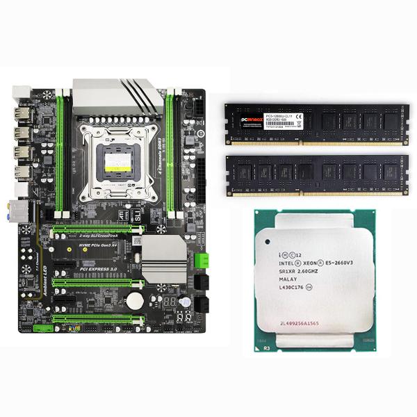 Quality X79 Express Chipset Gaming Mainboard Kit Xeon X79+DDR3 RAM 4GB 8GB+E5 CPU for sale