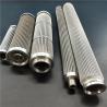 China Viscous Liquid Filtration SS316 800C Pleated Wire Mesh Filter factory
