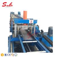 China Adjustable Metal Cable Tray Roll Forming Machine With Wire Electrode Cutting Structure factory