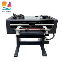 China Factory MultifunctionA3 30cm UV DTF Transfer AB Film Sticker Printer FOR glass /paper/mental/plastic/geramic surface factory