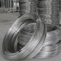 China Gi  Galvanized Steel Wire Rod For Hanger 2.5mm Pvc Coated 7 / 0.33mm 275g / M2 factory