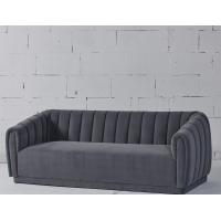 China Event Lounge Furniture Living Room Sofa Set With Velvet factory
