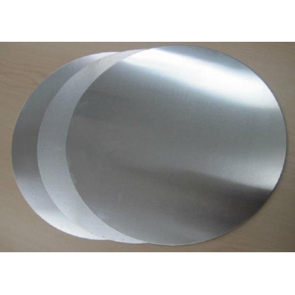 Quality Non Stick Fry Pan 1000 Series Aluminum Round Disc Silver Corrosion Resistance for sale