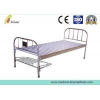 China Stainless Steel Flat Medical Hospital Beds With Shoes Holder (ALS-FB005) factory