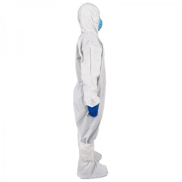 Quality Waterproof Conjoined S-4XL Disposable PP Coverall / Disposable Medical Suit for sale