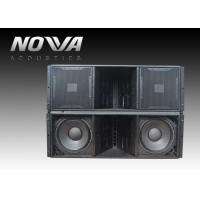 China Active Line Array Sound System , Ground Stack Line Array Powered Speakers factory