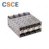 China High Performance SFP Connector Fiber , 2 * 4 Port Female SFP Cable Connector factory