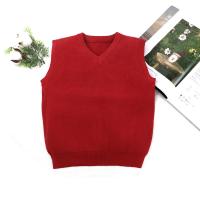 China Boys Vest Sleeveless Pullover Baby Children Sleeveless Sweater factory