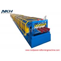 Quality Blue Floor Tiles Manufacturing Machines Roll Forming Line For Bridge Deck Panel for sale