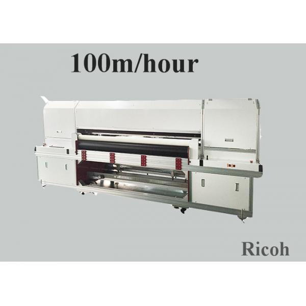 Quality 1800 mm Pigment Digital Textile Printing Machine On Clothes 8 Ricoh Gen 5 for sale