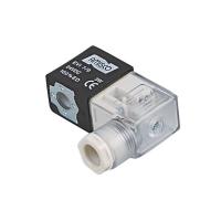 China 100 Series 24vdc Pneumatic Solenoid Valve Coil With Junction Box Wire Lead for sale