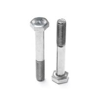 China JIS Half Thread Hex Bolts M54 316 Stainless Steel Screws for sale