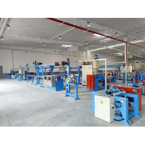 Quality Low Smoke Zero Halogen 80 Cable Extrusion Machine Production Line for sale