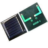 China 0.3 V DIY Mini Epoxy Resin Solar Panel Charged LED Lights Keychain Pendant factory