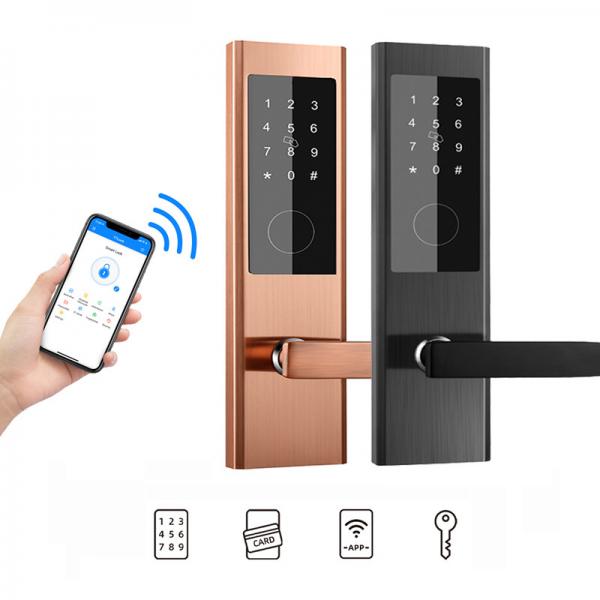 Quality Password 8X AAA 300mm Apartment Smart Door Lock Electronic for sale