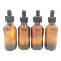 China 50ml Dropper Amber Glass Cosmetic Bottles Portable For Perfume Packaging for sale