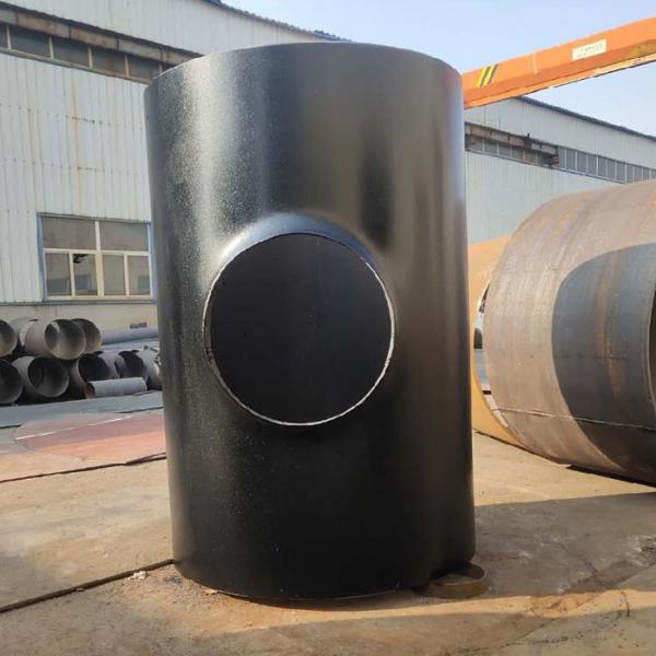 Quality Q235B Carbon Steel Asme B16 9 Lateral Tee Butt Welded Tee Y Shaped for sale