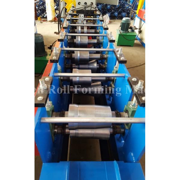 Quality Automatic Metal Ridge Cap Machine , 3 Phase Cold Roll Forming Equipment ISO for sale