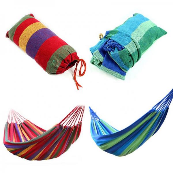 Quality no fading Portable Outdoor Hammock 120kg Weight capacity smell free for sale