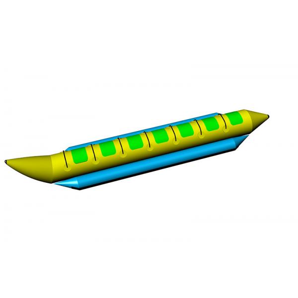 Quality 0.9mm PVC Tarpaulin Inflatable Towable Banana Boat Tubes For Water Sports for sale