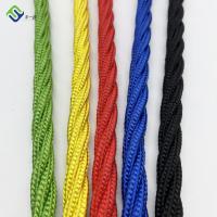 Quality Core Wire Playground Combination Rope Polyester 4 Strand 16mm for sale