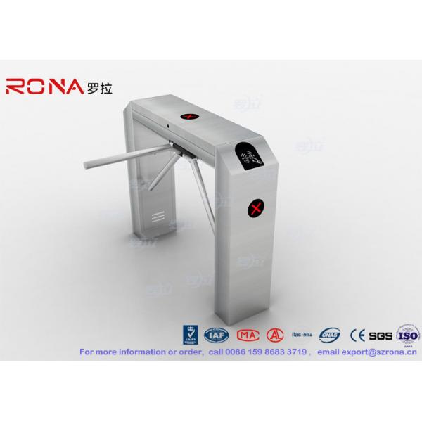 Quality Public Areas Tripod Barrier Gate , Turnstile Entry Systems Semi Automatic Access Control for sale