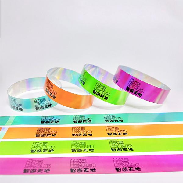 Quality Tearproof Colored Paper Wristbands for sale