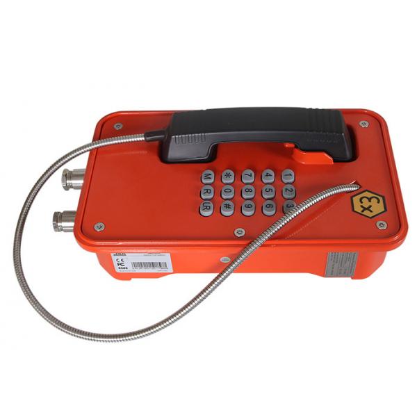 Quality Intrinsic Safety Type Explosion Proof Robust Telephone in Hazardous Areas for sale