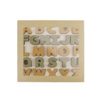 China Letters Alphabet Puzzles For Preschool Food Grade BPA Free Silicone Material factory