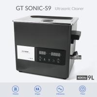China GT SONIC 200W Heated Ultrasonic Jewelry Cleaner 9 Liters Tank for sale
