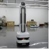 China AI Autonomous navigation automatic uv medical disinfection robot used in hotel and office and hospital factory