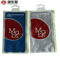 China PLA Biodegradable Corn Starch Compostable Zipper Hanger Bags factory