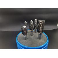 China Pointed Tree Shape 6MM Shank Tungsten Carbide Rotary Burrs factory